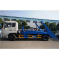 Luxurious DONGFENG cummins 180hp swing arm garbage truck